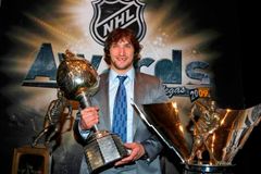 Na předávání cen NHL opět triumfoval Ovečkin