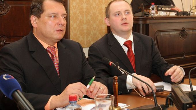 Jiří Paroubek a Michal Hašek