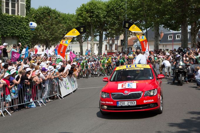 Škodovka ředitele Tour de France ředitele Christiana Prudhomma