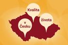 Grafika: Nejlepší místo pro život v Česku. Projděte si podrobné porovnání podle krajů