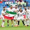 Fotbalisté Íránu slaví vítězství v zápase s Marokem na MS 2018