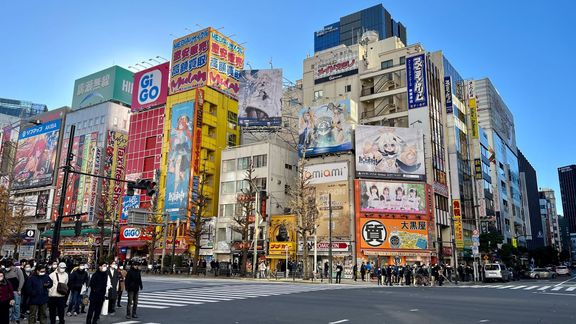 "V Japonsku jsme strávili nabité dva týdny. Tato země nás velmi pozitivně překvapila, jakkoli je to pro Evropana jeden velký bizár," popisuje Janek fotografii z Tokia.