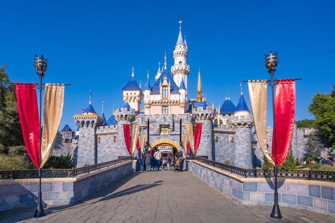 Disneyland v americkém Anaheimu v Kalifornii.