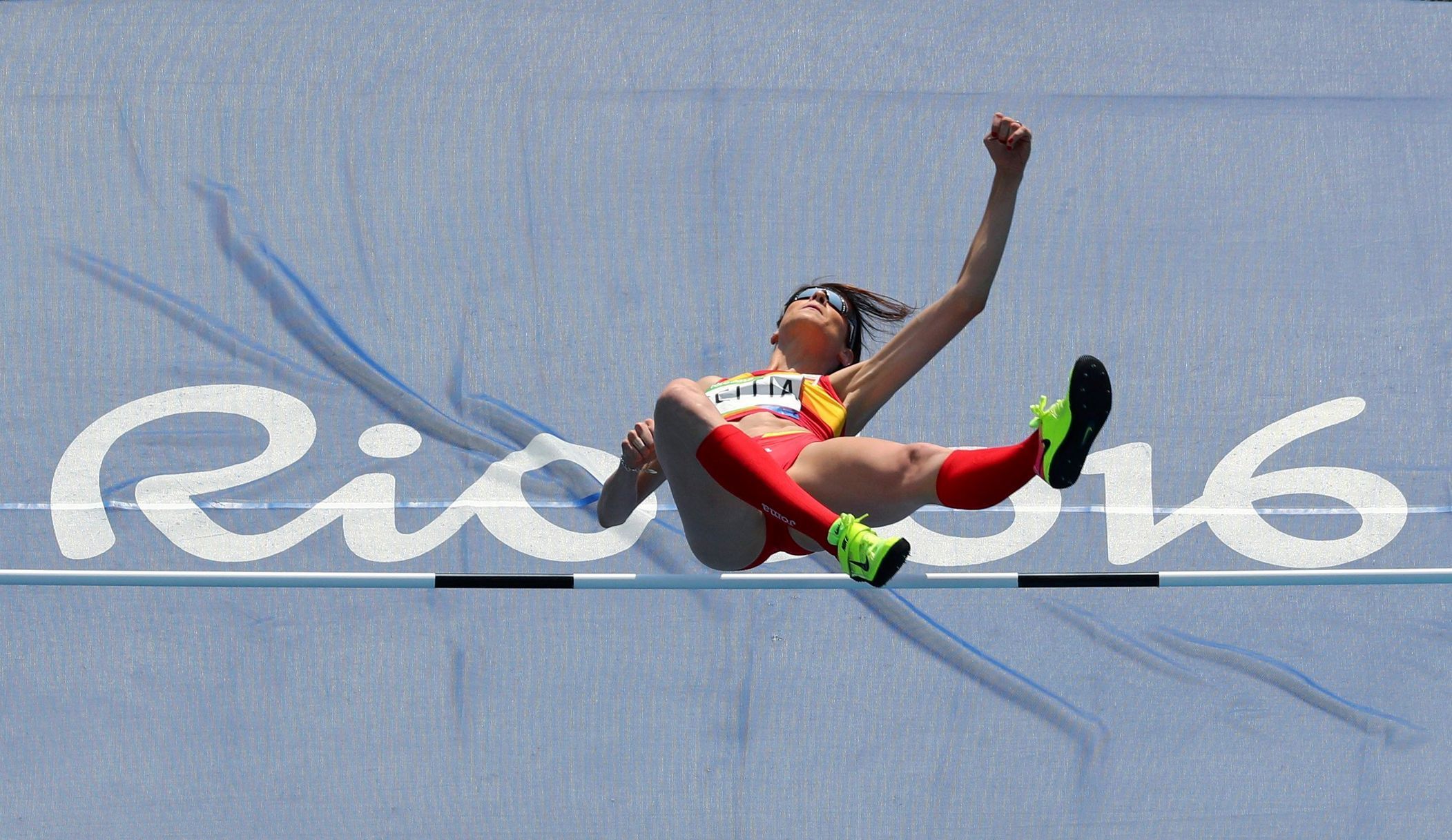 OH 2016 - atletika, skok do výšky Ž: Ruth Beitiaová (ESP)