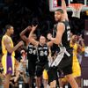 NBA - Lakers vs. Spurs (Duncan, McDyess)