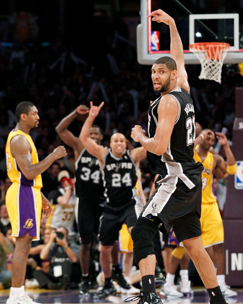 NBA - Lakers vs. Spurs (Duncan, McDyess)