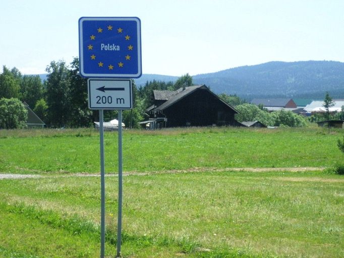 Tábor skautů z Třebechovic pod Orebem leží na výspě Česka, nedaleko Polska...