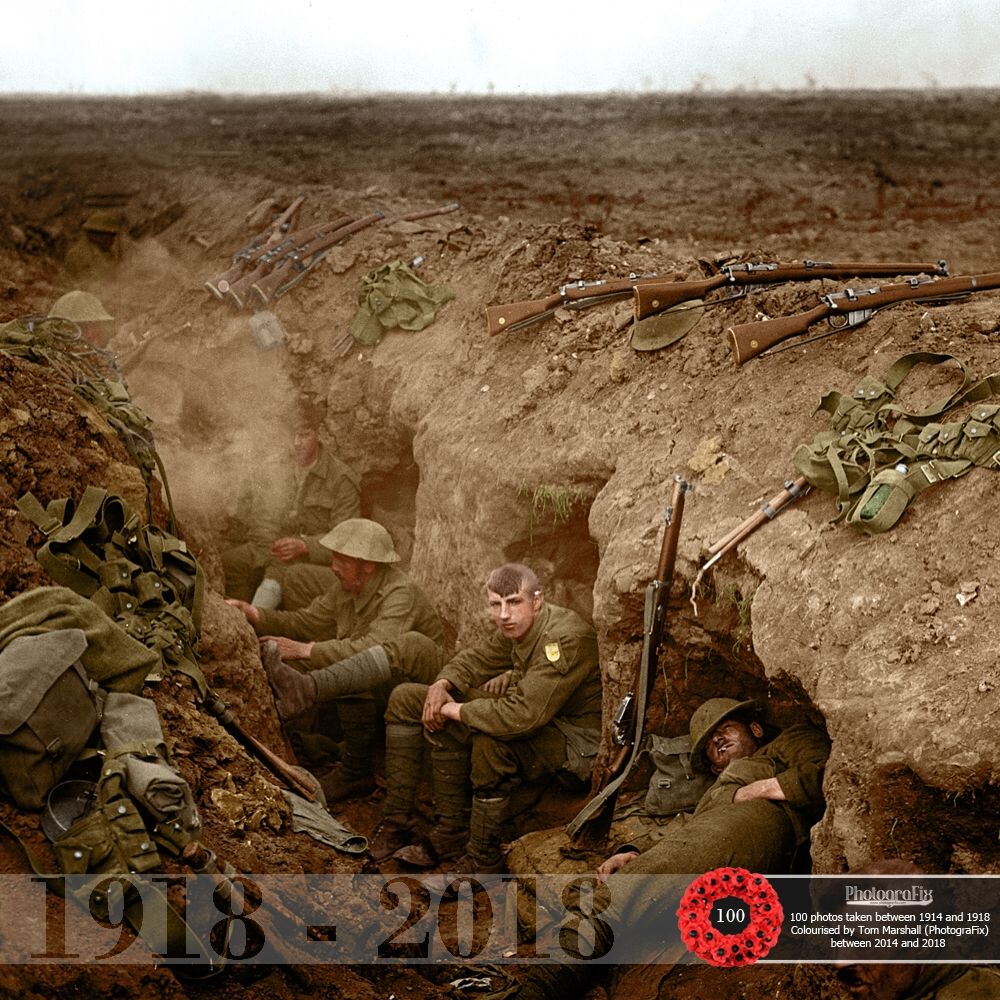 Fotogalerie / Unikátní kolorované fotografie z první světové války / 2018 / Výročí konce WWI. / Dap