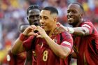 Belgie dala třetí nejrychlejší gól v historii Eura, výhru nad Rumunskem pak pojistila