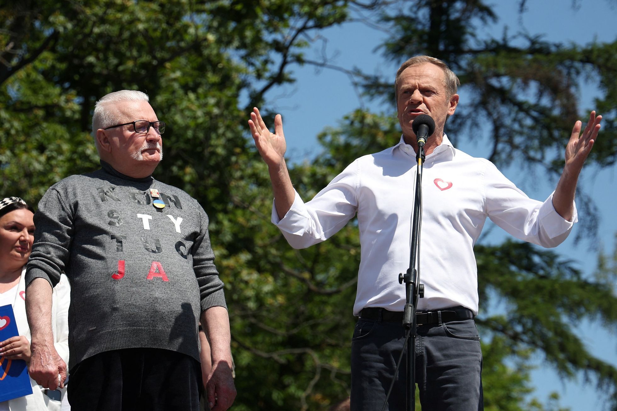 Polsko Varšava protest demokracie Občanská platforma 4. června 2023