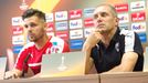 FC Viktoria Plzeň vs. AS Řím, tisková konference, tréninkFC Viktoria Plzeň vs. AS Řím, tisková konference, trénink, Roman Pivarník, Michal Ďuriš