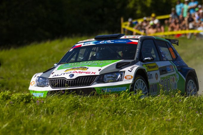 Barum rallye 2016: Tomáš Kostka, Škoda Fabia R5