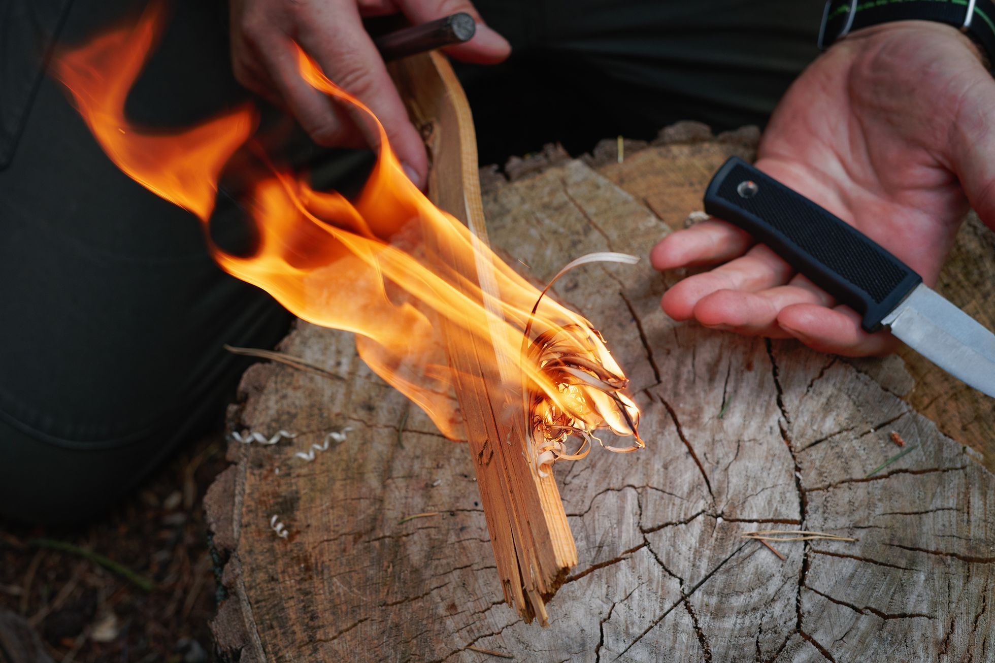 Bushcrafting, zálesáctví, pobyt v přírodě, les, bushcraft, Tomáš Krákora, kurz přežití