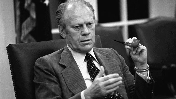 Nixonův nástupce Gerald Ford