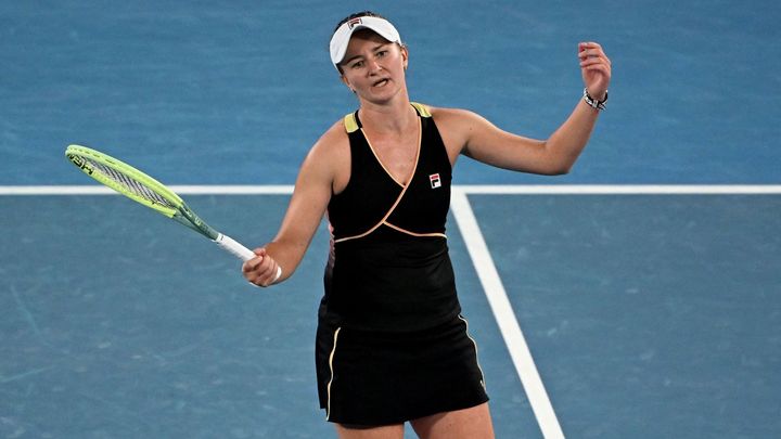 Krejčíková do semifinále Australian Open nepostoupila. Jasně prohrála se Sabalenkovou; Zdroj foto: Reuters