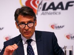 Prezident IAAF Sebastian Coe