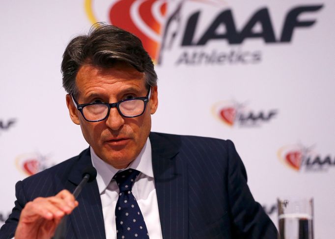 Prezident IAAF Sebastian Coe.