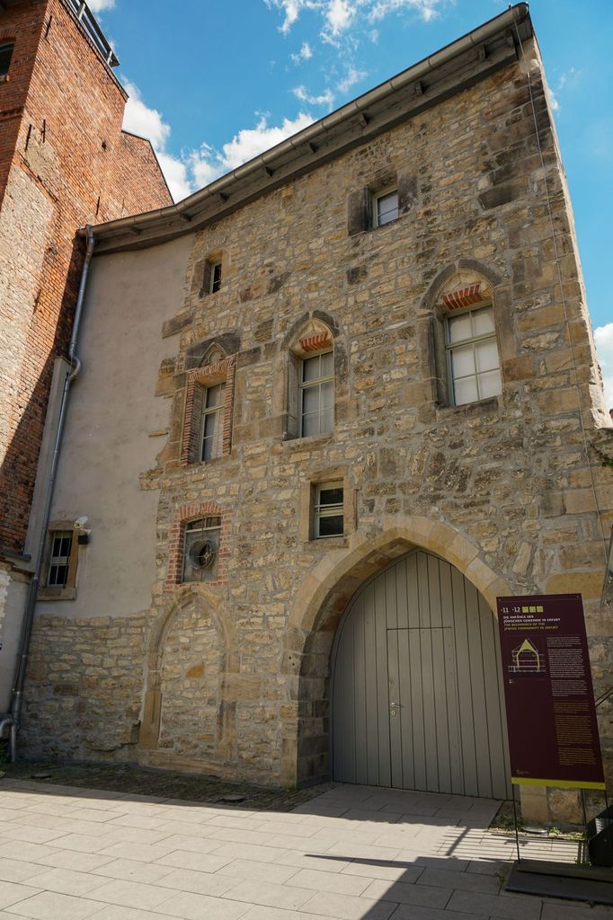 stará synagoga Erfurt Německo