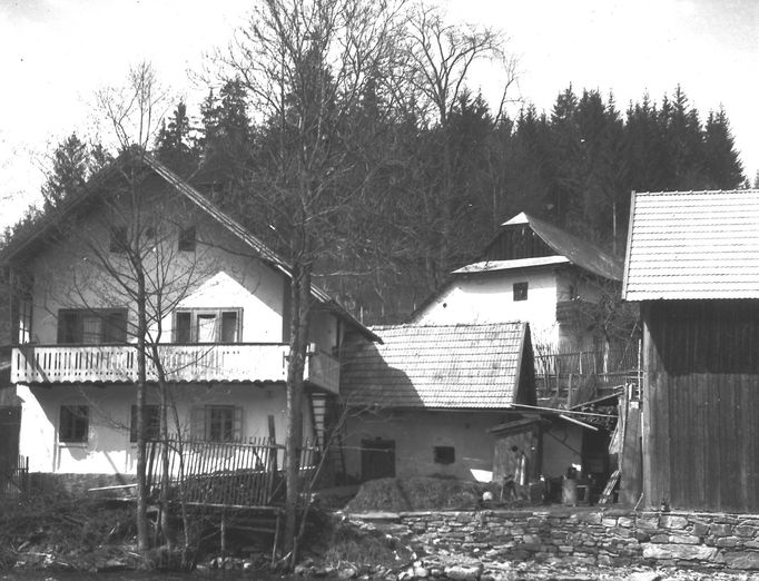 Chudobín - vesnička, jež musela ustoupit Vírské přehradě