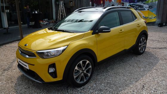 Kia představila v Amsterdamu malé SUV Stonic.