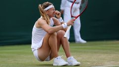 Marie Bouzková poprvé v kariéře postupuje do čtvrtfinále grandslamu, Wimbledon 2022