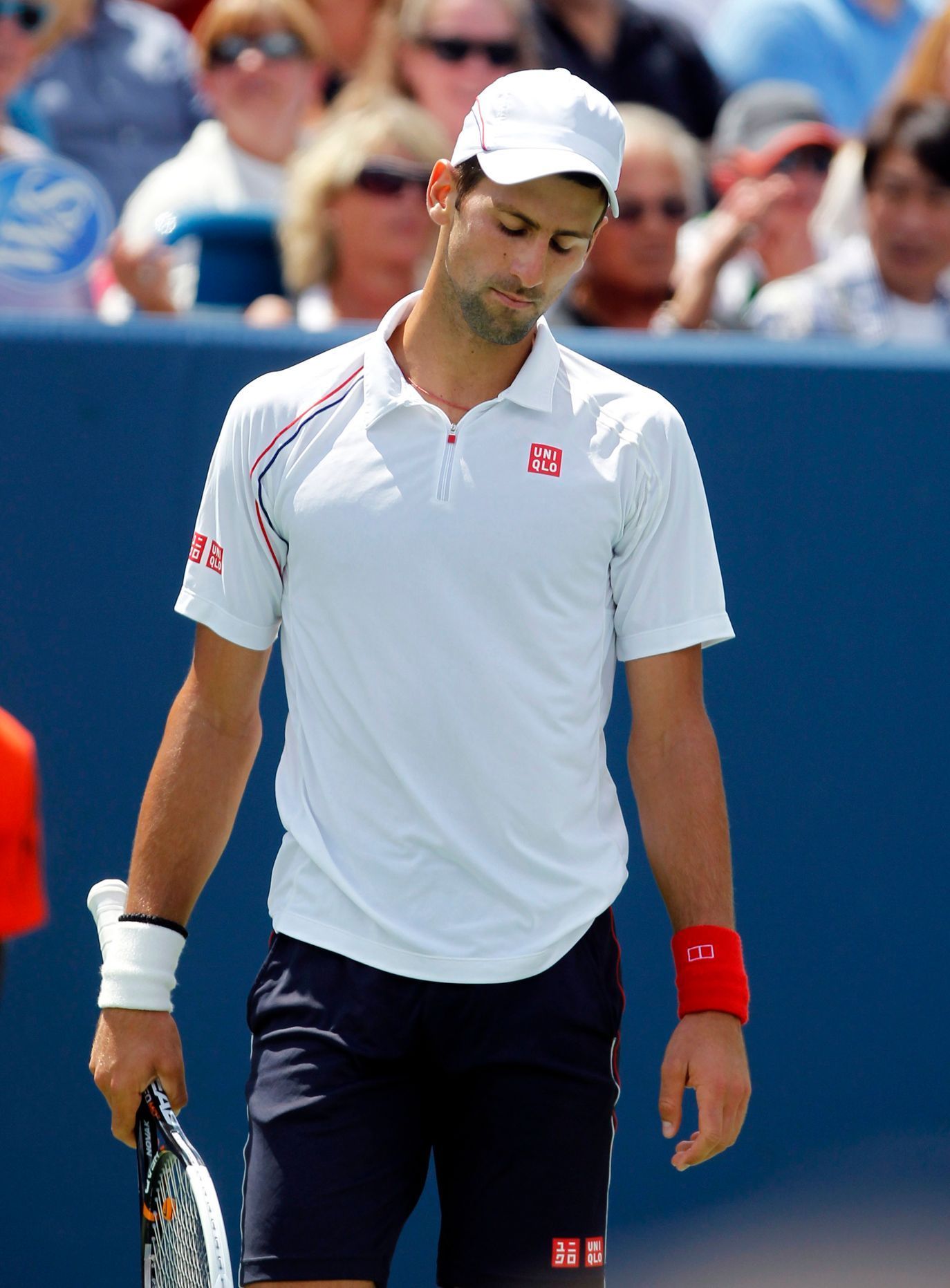 Srb Novak Djokovič na tenisovém turnaji v Cincinnati