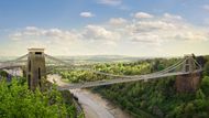 Most Clifton Bridge ve Velké Británii. Má na svém „kontě“ více než 1000 životů.