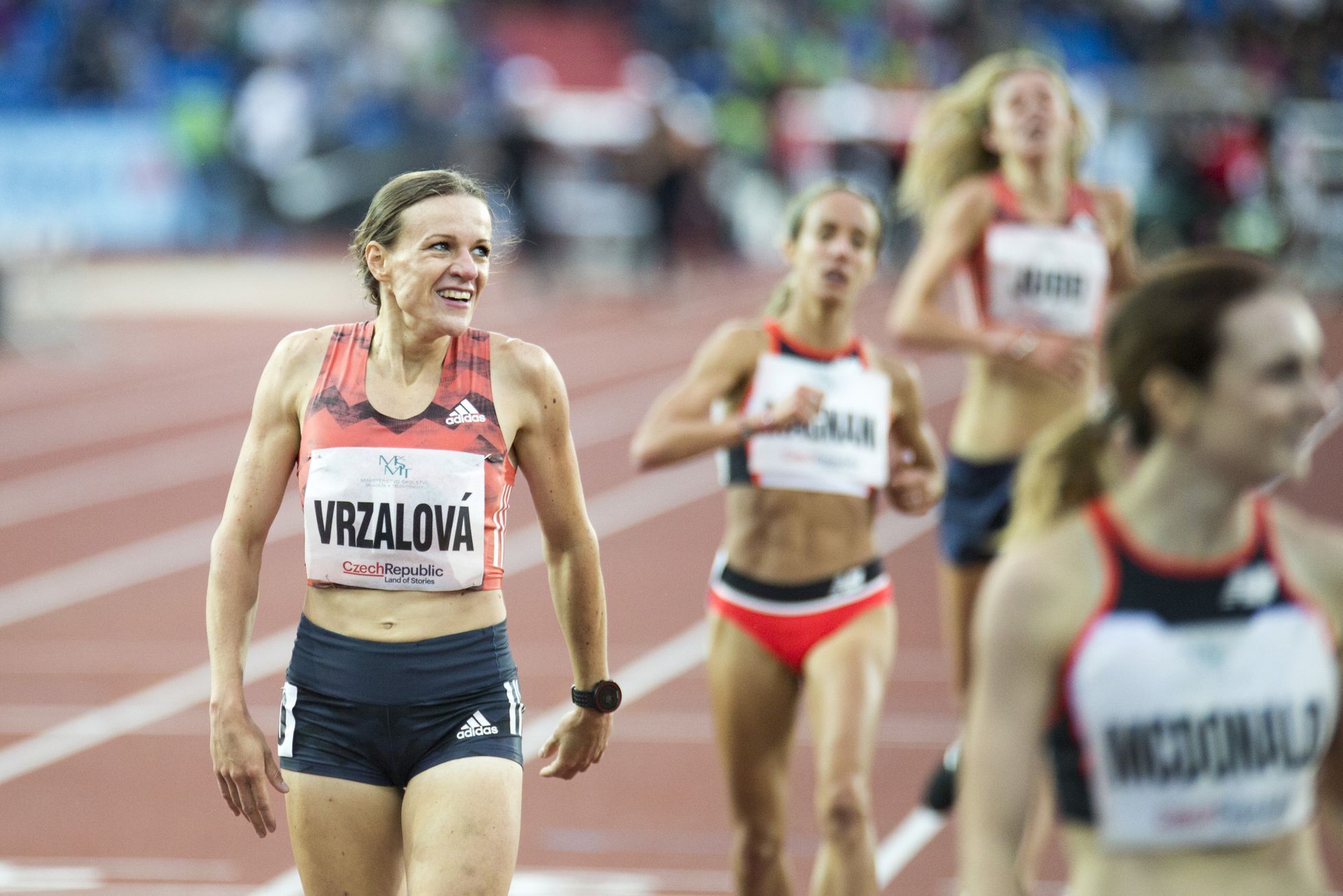 atletika, Zlatá tretra 2018, Simona Vrzalová (1500 m)