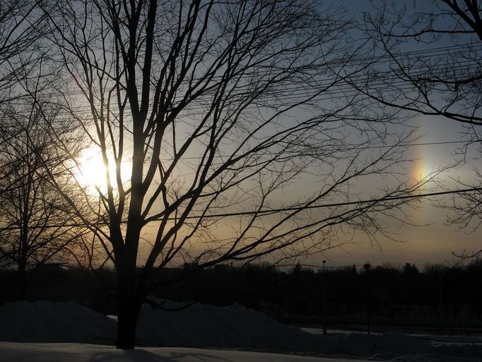 Sundog observed in Ottawa, March 18th 2008