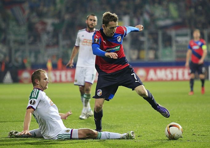 EL, Plzeň-Rapid Vídeň: Tomáš Hořava (7)