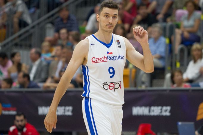 Česko - Mexiko, příprava českých basketbalistů 30.6.2016. Jiří Welsch