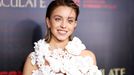 Sydney Sweeney na premiéře hororu Neposkvrněná v Los Angeles.