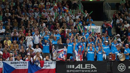 FC, finále ČR-Rusko 2015: čeští fanoušci