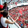 Trinidad a Tobago vítá vítěze OH 2012 oštěpaře Keshorna Walcotta