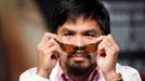 Před boxerskou show Manny Pacquiao - Timothy Bradley