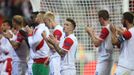 LM: Slavia Praha - APOEL: smutek Slavie