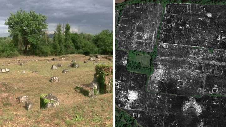 Přelomový výzkum u Říma: Radar do detailu ukázal plán starověkého města