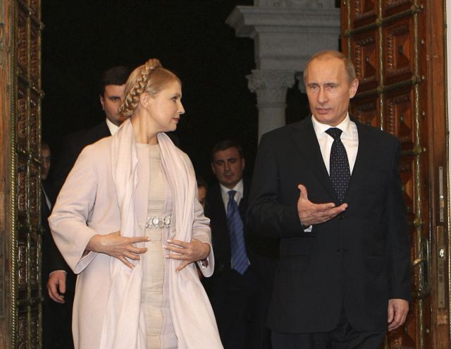 Rusko Ukrajina Putin Tymošenková