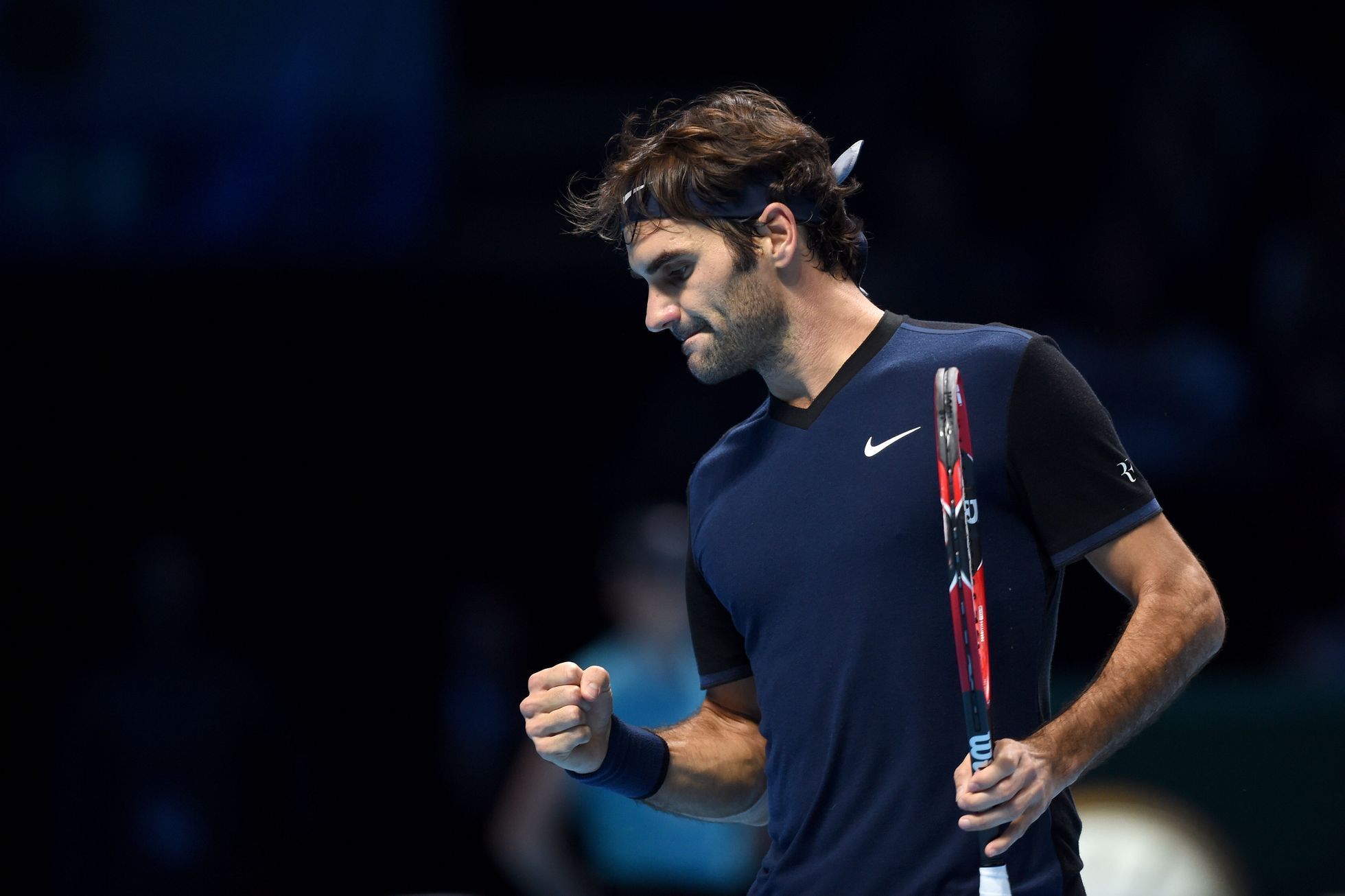 Roger Federer na Turnaji mistrů 2015