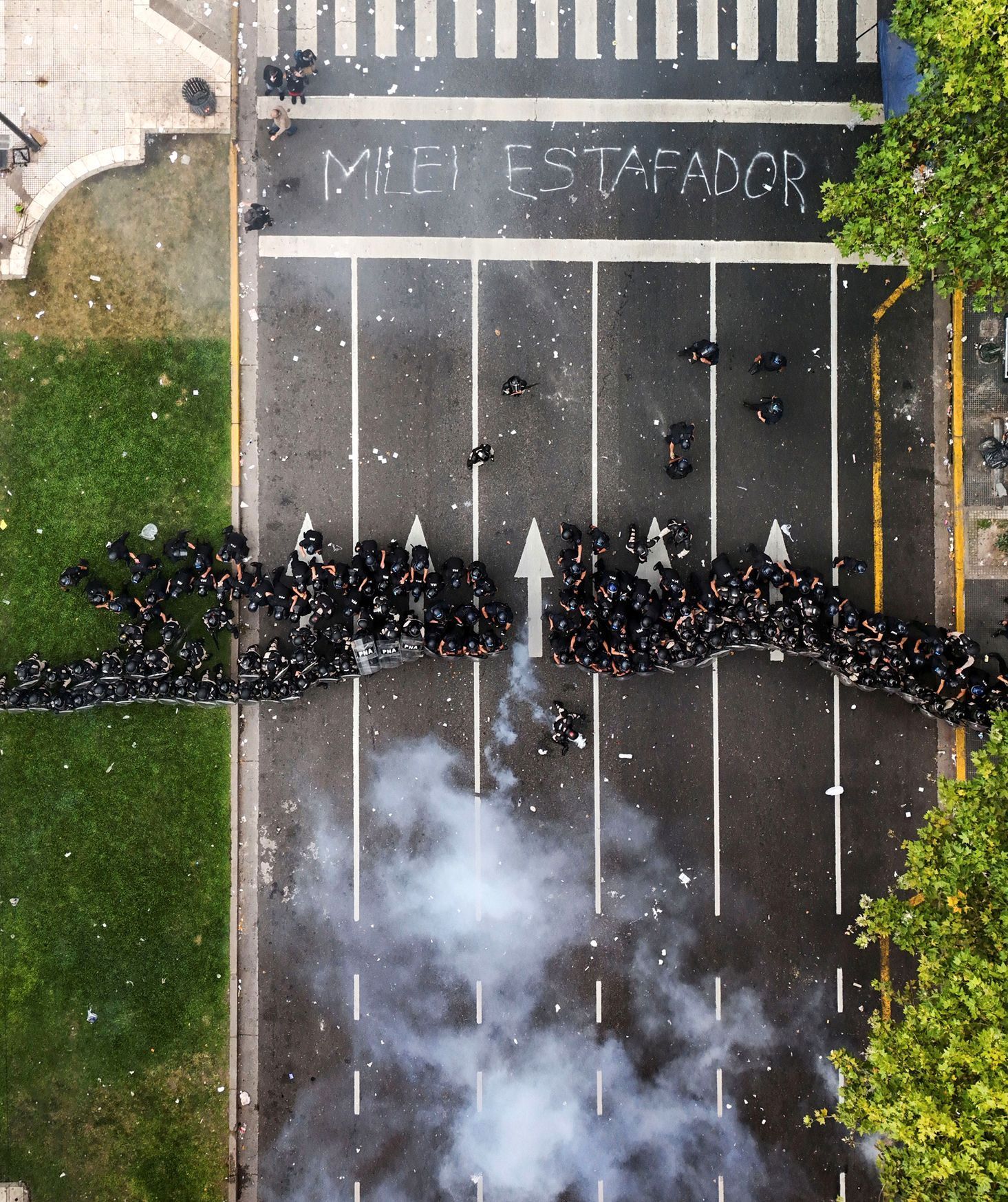Argentina, Buenos Aires, protest, Javier Milei