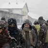 Uprchlíci čelí kruté zimě - Bělehrad