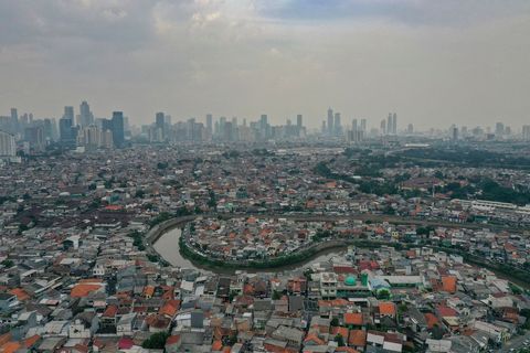 Jakarta, město, Indonésie, lidé