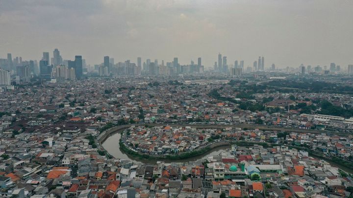 Mrakodrapy, bída a chaos Jakarty. Češka popisuje život v nejlidnatějším městě světa; Zdroj foto: Profimedia.cz