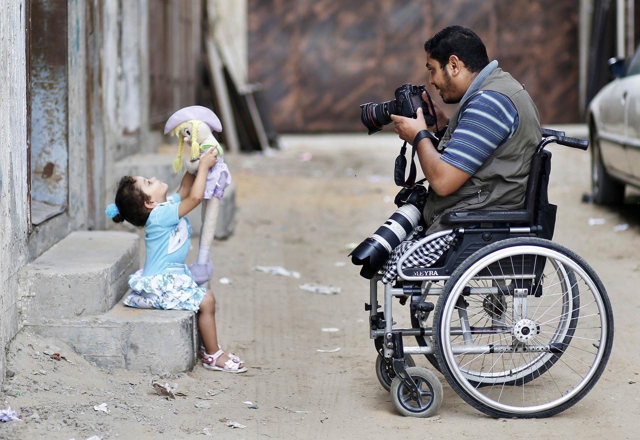 Foto: Život beznohého fotožurnalisty