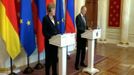 Angela Merkelová a Vladimir Putin v roce 2015