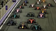 Start Velké ceny Saúdské Arábie F1 2023