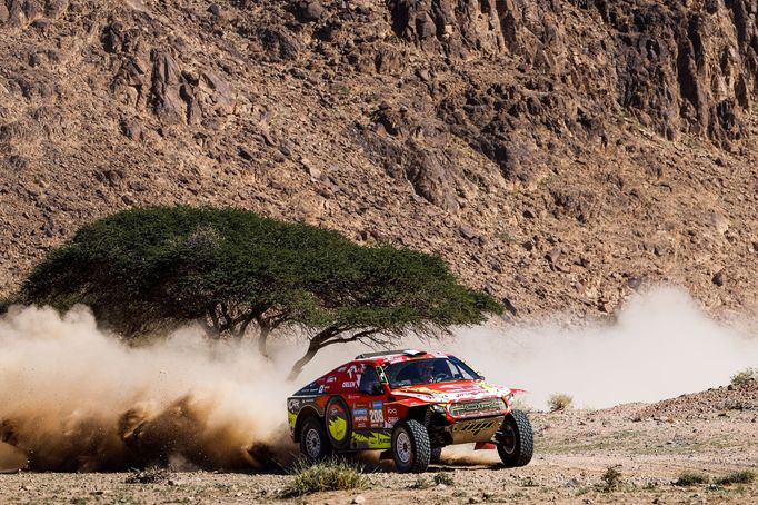 Martin Prokop (Ford) na trati Rallye Dakar 2024