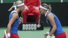 Fed Cup, Česko - Austrálie : Andrea Hlaváčková a Lucie Hradecká