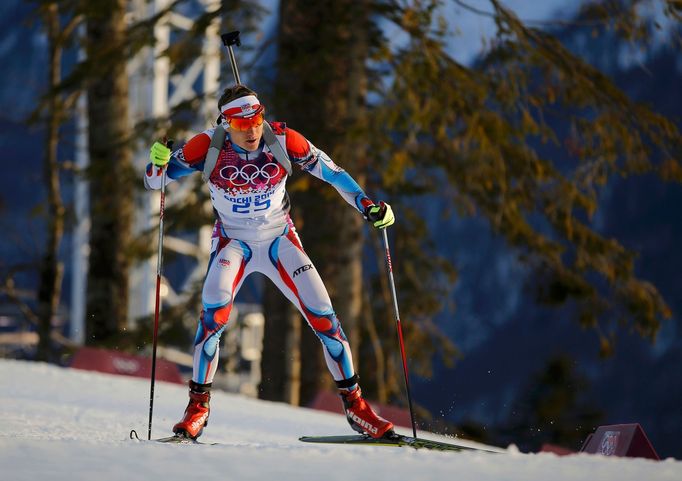 Soči 2014, biatlon 20 km: Ondřej Moravec