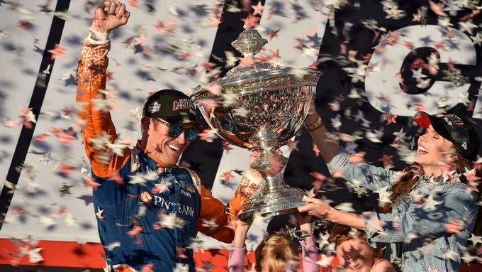 Scott Dixon slaví triumf v IndyCar 2018
